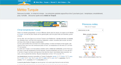 Desktop Screenshot of meteoturquie.com